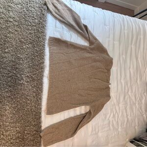 Jenni Kayne xs cropped fisherman sweater